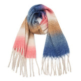 GRADIENT CHUNKY TASSEL SCARF AUTUMN AND WINTER_CWASC1281