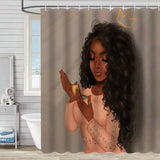 DIGITAL PRINTING BATHROOM SHOWER CURTAIN_CWMM1788