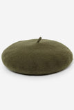 SOLID FUZZY BERET_CWAH0541