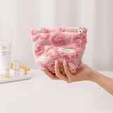 Cute Plush Heart Makeup Cosmetic Pouch Bag_Cwab06092