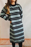 Temperament Commuter Knit Dress Sweater Dress