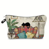 RETRO CAT CREATIVE COSMETIC BAG_CWAB2267