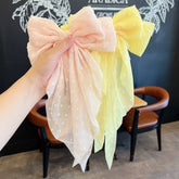 BIG BOW HEADBAND RIBBON HAIRPIN_CWAHA0855