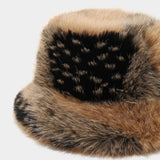 Women¡¯S Fuzzy Plush Bucket Hat Winter Warm_Cwah04785