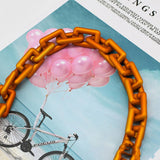 SPRAY PAINTED WOMENS BAG CHAIN BAG STRAP_CWMM5092