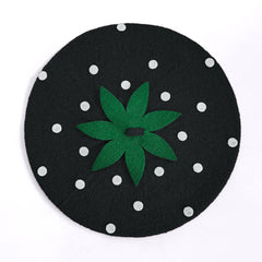 Cwah04559_Women Beret Hat Vintage Winter Painter Cap