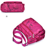 SIMPLE WATERPROOF NYLON CROSSBODY SHOULDER BAG_CWASC1733