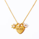 NEW CREATIVE LETTER ZIRCON LOVE PENDANT NECKLACE_CWMM3744
