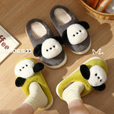 CUTE ANIMAL SLIPPER WARM MEMORY HOUSE SLIPPERS_CWSHS0313