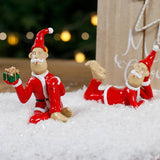 Ins Style Funny Santa Resin Decoration_Cwmm9930