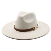 Wide Brim Hat Suede Outdoor Casual Cowboy Hat_Cwah2502