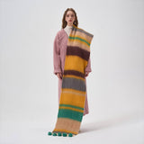 COLORBLOCK STRIPE SCARF FAUX CASHMERE WRAP_CWASC2344
