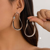 NICHE VERSATILE TEMPERAMENT ASYMMETRICAL EARRINGS_CWAJE1913