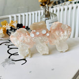 MUSHROOM ACETATE HAIR CLAW CUTE CLIP FOR GIRLS_CWAHA2146