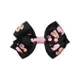 HALLOWEEN KIDS BOW HAIR CLIP CARTOON PARTY_CWAHA6688