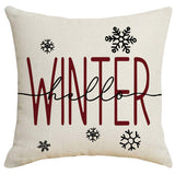 STRIPED CARTOON SANTA CLAUS PILLOWCASE_CWMM1396