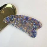 ACETATE ANTI STATIC COMB WITH FINE TEETH HEART_CWMM6437