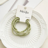 4PCS BRAIDED ELASTIC HAIR TIES SET FOR WOMEN_CWAHA0334