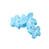 CANDY COLOR FLOWER HAIR CLAW EGG FLOWER SIDE CLIP_CWMM5007