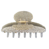 Vintage Handmade Full Diamond Grab Shark Clip