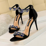 OPEN TOE RHINESTONE HIGH HEELS WITH THIN HEELS_CWSHH0033