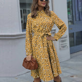 Temperament Design Sense Of Mid-Style Dress