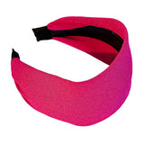 SOLID COLOR FABRIC HEADBAND SIMPLE HAIR ACCESSORY_CWAHA5657