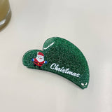 CHRISTMAS REINDEER SNOWFLAKE HAIR CLIP SHARK CLIP_CWAHA2153