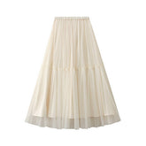 HIGH WAIST SLIMMING TULLE PUFF SKIRT_CWBMS0350