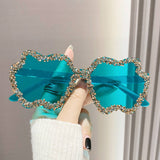 Women Diamond Transparent Sunglasses_Cwasg0213