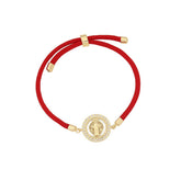 ADJUSTABLE COPPER MICRO EMBELLISHED BRACELET_CWAHA0887