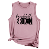 Wome Casual Plus Size Tank Top, Loose Fit_Cwttsl0422