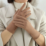 NEW AUTUMN AND WINTER FASHION LADIES WARM GLOVES_CWAG00538