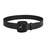 Women New Fashion Buckle Simple Belt_Cwabe0369