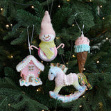 ICE CREAM SNOWMAN CHRISTMAS TREE HANGING DECOR_CWMM9689