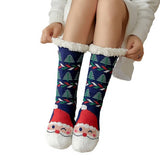 CHRISTMAS SERIES FUZZY INDOOR SLIPPER SHOES_CWMS0731