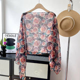 Sun Protection Round Neck Loose Slimming Shawl_Cwasc0756