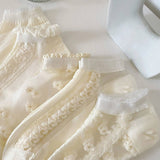 Women Casual Thin Short Socks_Cwms0425