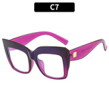 FASHIONABLE LARGE FRAME ANTI BLUE LIGHT GLASSES_CWASG0371