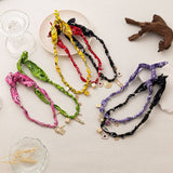 Trendy Colorful Scarf Pendant Necklace For Women_Cwaje05668