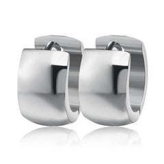 SMALL 18K GOLD HUGGIE HINGED HOOP EARRINGS_CWAJE0568