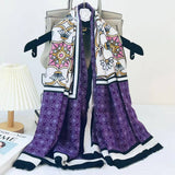 GEOMETRIC COMMUTER SCARF LARGE LIGHTWEIGHT WRAP_CWASC0911