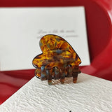 French Multicolor Acetate Heart Hair Clip_Cwaha07241