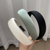 RETRO HIGH END PURE COLOR SIMPLE HEADBAND_CWAHA2851