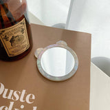 CUTE ANIMAL ACETATE MINI MAKEUP MIRROR PORTABLE_CWMM6391