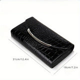 2024 NEW LARGE CAPACITY CROCODILE PATTERN CLUTCH_CWAB2621