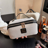NEW FASHION RETRO HIGH END STORAGE COSMETIC BAG_CWAB4366