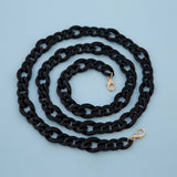 47IN ACRYLIC CROSSBODY CHAIN PHONE BAG STRAP_CWMM5102