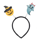CUTE HALLOWEEN HEADBAND WITH SPIDER GHOST_CWAJE05367