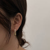 Valentines Day Zircon Heart Earrings For Women